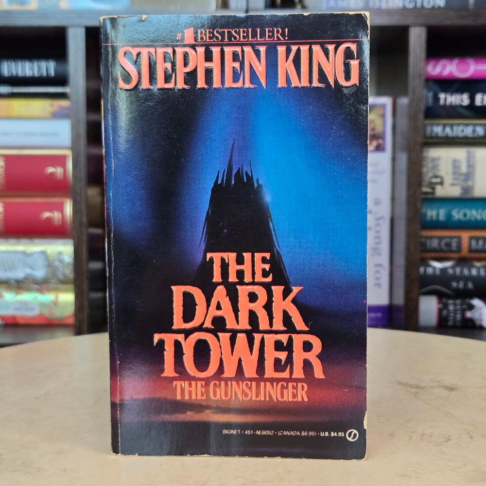 The Dark Tower by Stephen King *1st Signet printing Vintage 1989 MM Paperback*